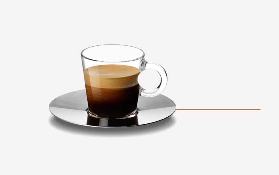 Nespresso discount coffee glasses