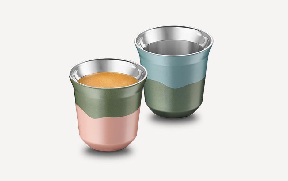 Lungo cups from the Pixie collection are sleek and sophisticated